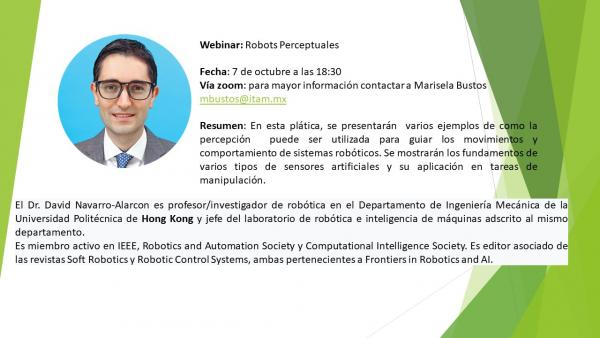 Póster Robots Perceptuales